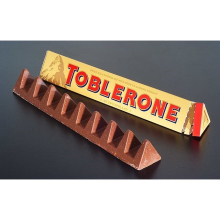 Toblerone 12.7 Oz - 360g Swiss Milk Chocolate Nougat Bar Extra Large