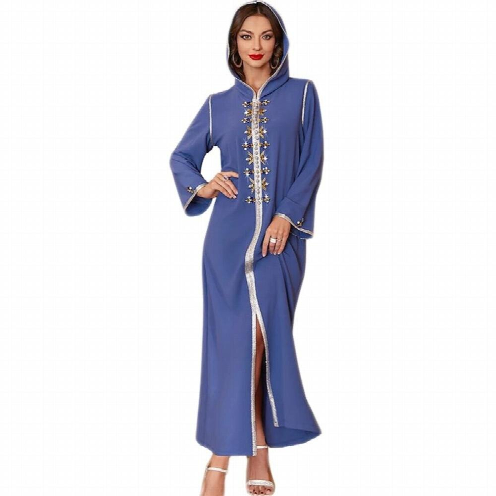 Eid Ramadan Muslim Abaya Dubai Turkey Islam Arabic Hijab Dress Abaya Dresses For Women Robe Longue Djelaba Femme Kaftan Moroccan-image-OPC-PCQNKWM-NEW