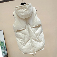 Women Winter Vests Short Vest Cotton Padded Jacket Sleeveless Female Winter Waistcoat Vest