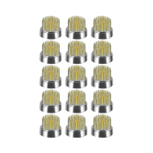 16 Pcs Flower Frogs Kenzans Round Floral Pin Frogs Vase Flower Arranger Arrangement Pin Frog Fixed