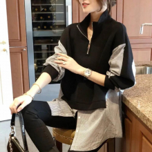 Fleece female easy sense of western shirt jacket with long sleeves of the during the spring and autumn