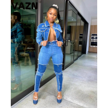 Sporty Streetwear Outfits Tracksuits Full Sleeve Solid Gym Fitness Two Pieces Set High elastic Sets