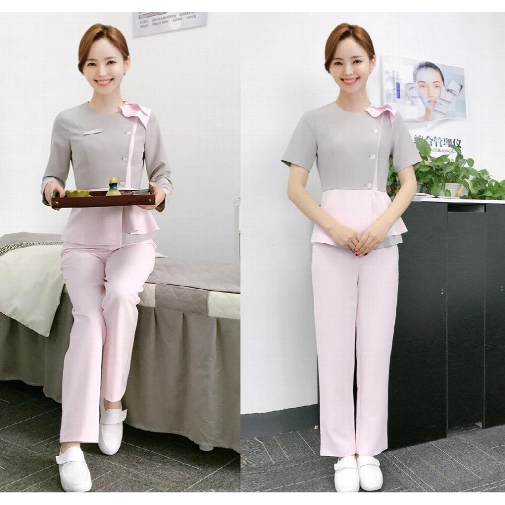 Women Uniforms Salon Waiters Receptionist Wears Beautician For Women 885656277033