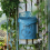 (Blue) Vintage Wall Mounted Post Boxes for Garden Outdoor 3