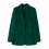 TRAF Women 2 Pieces Sets Pocket Blazer Office Single Button Jacket + Drape Long Pant Commute Causal Sets 1