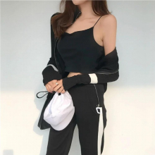 Women s Knitting Tracksuits Turtleneck Zipper Knit Jacket Coat and Pocket Pencil Pants Set Sweater Two Piece Sets for Woman