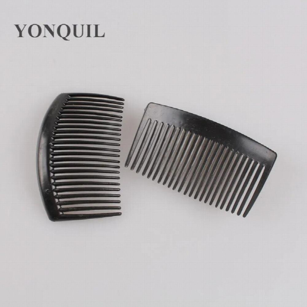 100Pcs/Lot High Thick Plastic Hair Combs 8.5*4.5CM for Fascinator Decor Material DIY Hair Accessories Craft Headwear