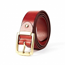 140 Apparel Accessories Belt Male Leather Copper Buttons Cowhide leather Belts mens youth Jeans Belt