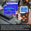 KONNWEI KW650 6V- 12V car battery tester 6