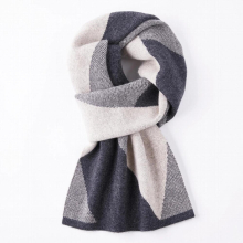 Wool Plaid Scarf Man Winter Scarf Men Shawl Bussiness Casual Scarves Wrap