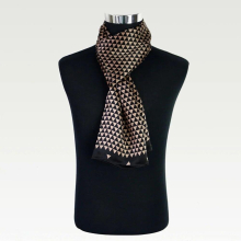 100% Silk Satin Long Scarf For Men 32X170cm Businessmen Scarves Pure Silk High Silk Store