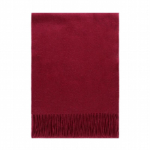 Solid wool scarf Unisex Warm scarf from
