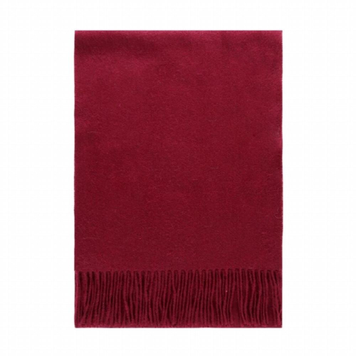 Solid wool scarf Unisex Warm scarf from