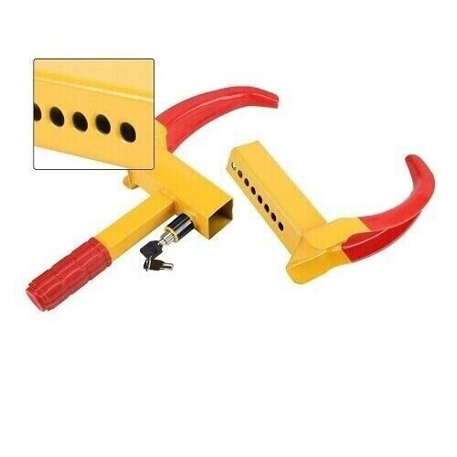 Heavy Duty Security Wheel Clamp Locks for Caravan Car Van Trailer Lock 2
