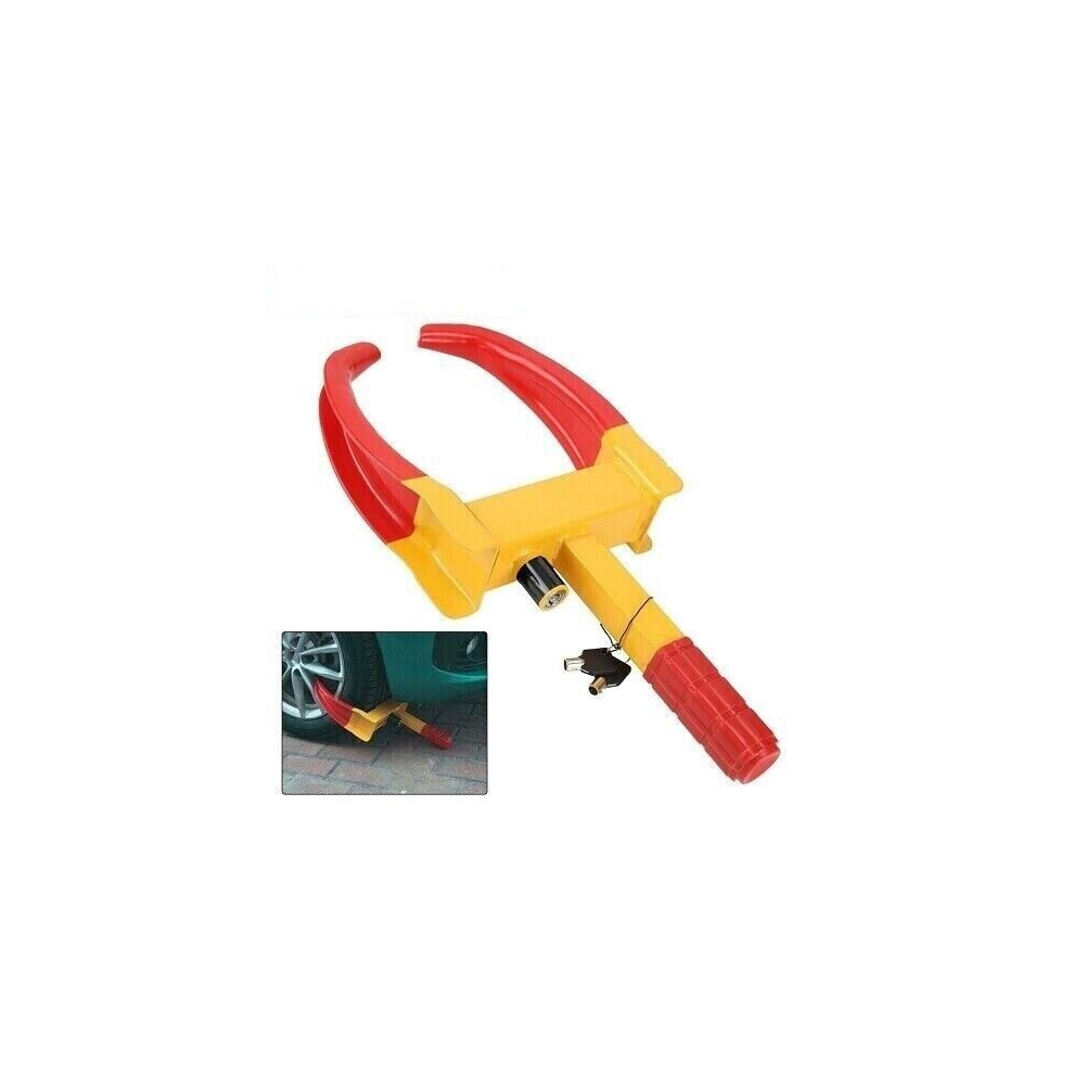 Heavy Duty Security Wheel Clamp Locks for Caravan Car Van Trailer Lock