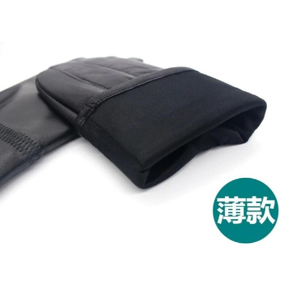 (Black Thin Black-M) Winter Sheepskin Leather Gloves Men Motocycle Gloves Thicken Riding Gloves Casual Luvas Sqq372 Black,Multicoloured 885658135881