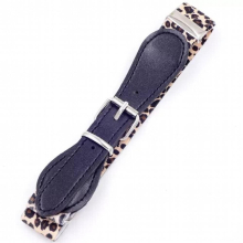 Children Candy Belt Girls/Boys Elastic Waist Belt Metal Pin Buckle Kids Leather High White/Red Strap Belts