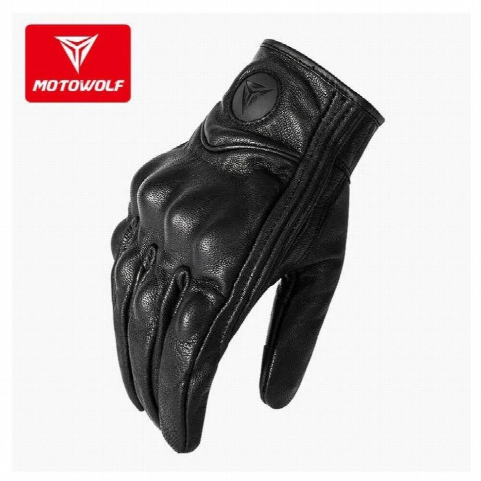 (Windproof Black-Xxl) Motowolf Gloves Touchscreen Waterproof Gloves Motorcycle Atv Downhill Cycling Riding Leather Gloves Multicoloured 885656970903