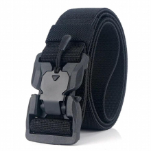 Stretch Belt For Men Engineering Plastic Magnetic Buckle Military Tactical Belt Strong Nylon Outdoor Sports Belt To