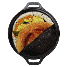 Cast Iron Dosa Tawa Tava Crepe Pancake Pan Chapati Roti Handle