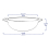 Cast Iron Karahi Kadai Kadhai Wok Deep Pan Double Handles Flat 5