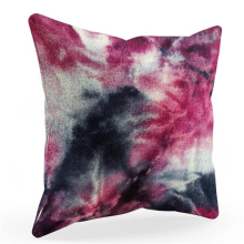 24 x 24 in. Fureal Animal Faux Fur Luxury Throw Pillow, Fuchsia & Purple