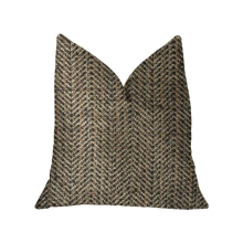Honeybee Brown Shades Luxury Throw Pillow, 20 x 20 in.