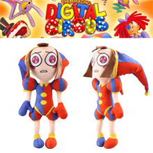 The Digital Amazing Circus Pomni Plush Toy Soft Stuffed Animal Room Kids Decor