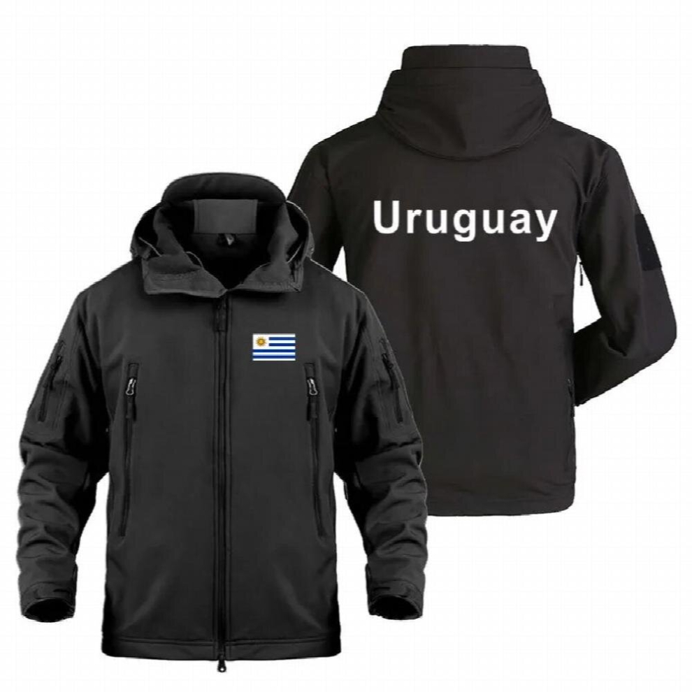 Waterproof SoftShell Military Outdoor Jackets for Men Top Autumn Winter Uruguay Print Man Coat Jackets Clothes-image-OPC-PCQPRKM-NEW