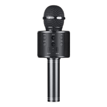 (Black) winwin Wireless Bluetooth Karaoke Microphone for Kids Adult Singing with Record Function