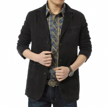 Blazer Masculino Men Suit Jacket Casual Cotton Military Jackets Outwear Slim Fit Blazers Mens Army Denim Coat bleizer masculino