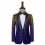 HOO Mens Singer Stage Performance blazer Gradient Sequined blazers 1
