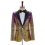 HOO Mens Singer Stage Performance blazer Gradient Sequined blazers 6