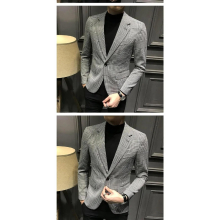 Mens Tuxedos Casual One Button Mens Blazer for Wedding Dinner Party Mens Suit (Only Jacket)