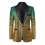 HOO Mens Singer Stage Performance blazer Gradient Sequined blazers 5