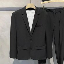 Solid Blazer Men Slim Society Mens Dress Jacket Business Casual Blazer Mens Office Formal Blazer S-3XL