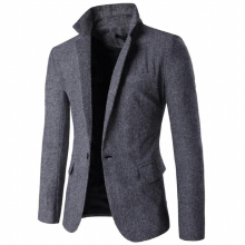 One Button Mens Suit Jacket Style Mens Jacket Casual Suit Jacket Mens Autumn and Winter