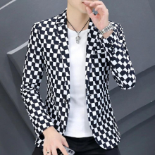 Classic All-match Men Blazers Autumn Slim Casual Suit Jacket Business Social Dress Coat Wedding Streetwear Blazer Masculino