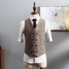 vintage vest mens casual suit vest men man suit wedding dress brothers suit British waistcoat men vests