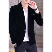 Mens Velvet Blazers Autumn Spring Male Slim Fat Casual Suit Jacket Men Blazer Masculino Clothing Suits For Men 5XL