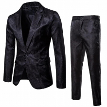 Men Blazer Spring Two-piece Set High Cotton Slim Fit Men Suit Blazers Stylish Men Value
