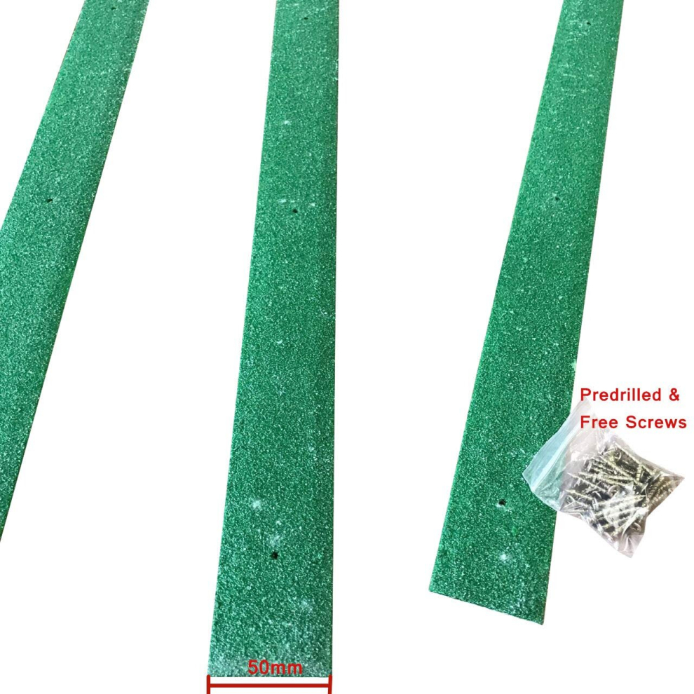 (Green) 1x 600mm Non Slip Decking Strip Anti Slip Tread