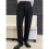Tube Striaght Waist Loop Suit Pants Loose Mens Spring Style Solid 2A1294 3