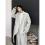 Asymmetric mens suit button decoration loose solid pants male temperament 4