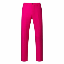 Rose Red Mens Middle Waist Pants 18 Choice Office Male Work Men Modest Green Pink Yellow Large Size S-6XL