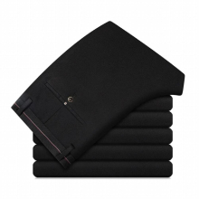 spring autumn men's casual pants elastic youth Business Suit trousers Stretch fabrics male slim long Dress Pencil pants