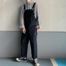 Jumpsuit Male Joggers Spring Autumn Japanese Streetwear Hip Hop Overalls Men Cargo Pants Classic Overall Casual