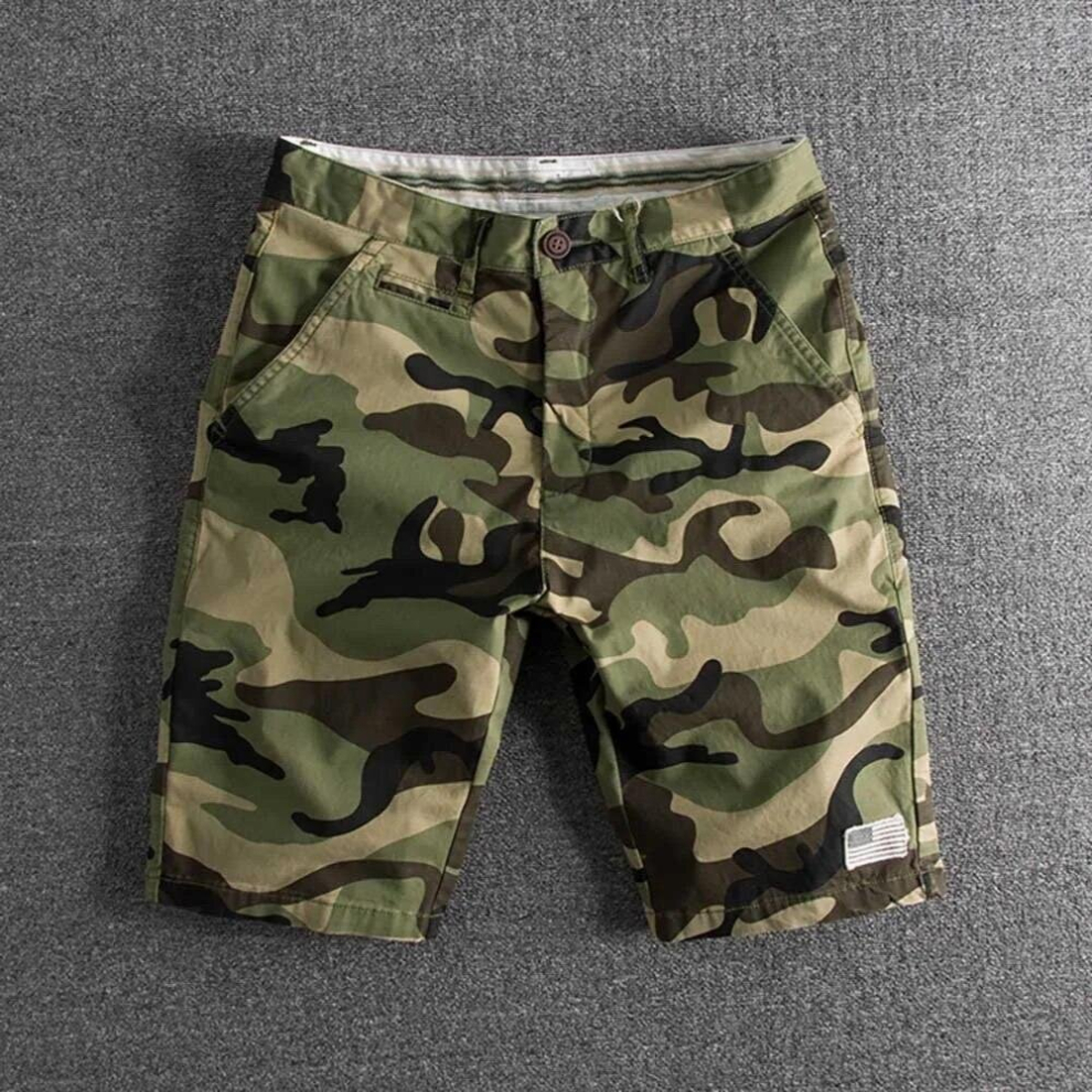 Camouflage Shorts Men Cotton Shorts Military Style Patchwork Casual Boardshorts Summer Man Clothing-image-OPC-PCQQ29R-NEW