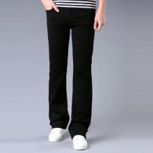 Men Flared Trousers Corduroy Boot Cut Trousers Bell Bottom Pants Casual Flare Pants Corduroy Trousers