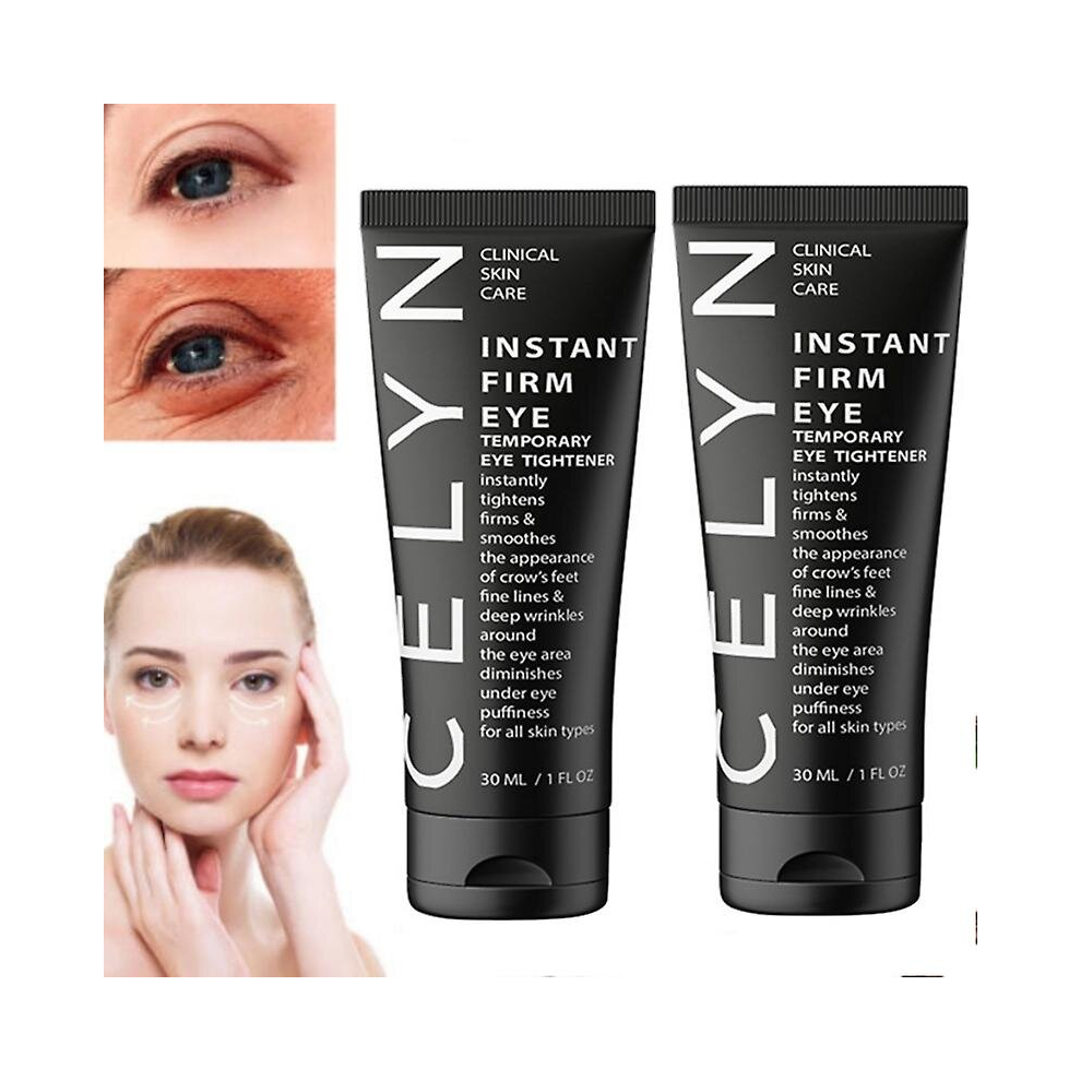 2Pcs Instant Firmx Eye Tightener, Celyn Eye Bag ,Reduce Eye Bags,Puffiness Cream
